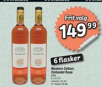 Western Cellars Zinfandel Rosé