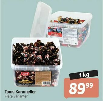 Fakta Tyskland Toms Karameller tilbud