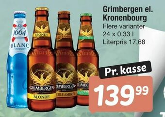 Fakta Tyskland Grimbergen el. Kronenbourg tilbud