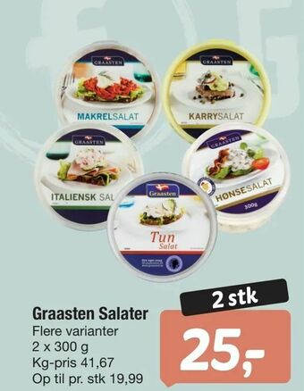 Fakta Tyskland Graasten Salater tilbud