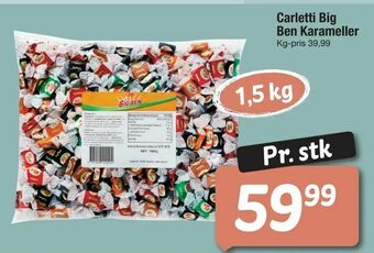 Fakta Tyskland Carletti Big Ben Karameller tilbud