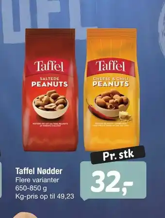 Fakta Tyskland Taffel Nødder tilbud