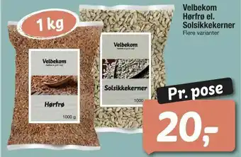 Velbekom Hørfrø el. Solsikkekerner