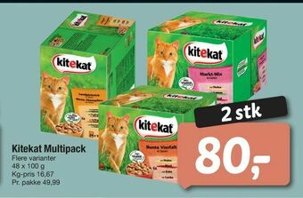 Fakta Tyskland Kitekat Multipack tilbud