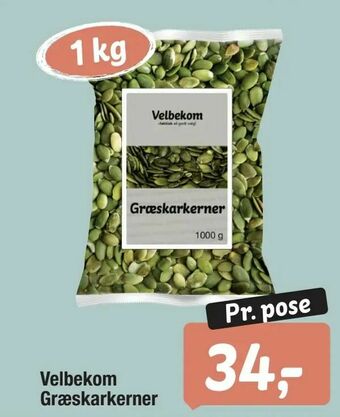 Velbekom Græskarkerner