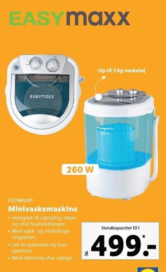 Minivaskemaskine