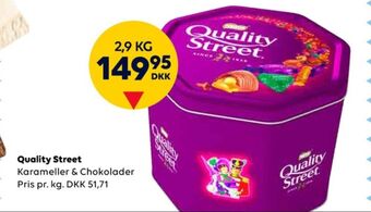 Quality street dessertchokolade