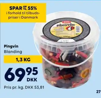Pingvin blanding slikbøtter