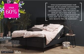 SengeSpecialisten Viva premium elevationsseng tilbud