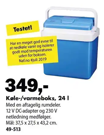 Biltema Køle-/varmebokse tilbud
