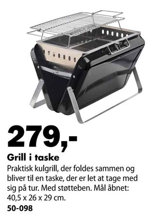 Grill i taske