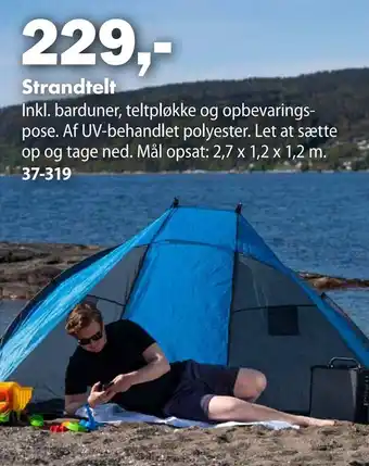 Strandtelt