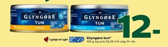 Coop 365 Glyngøre tun tilbud