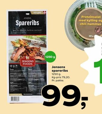 Coop 365 Jensens spareribs tilbud