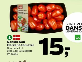 Coop 365 Danske San Marzano tomater tilbud