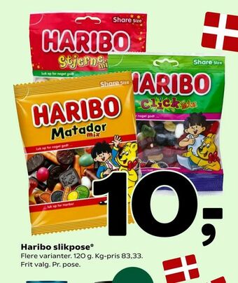 Coop 365 Haribo slikpose tilbud