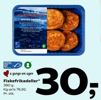 Coop 365 Fiskefrikadeller tilbud