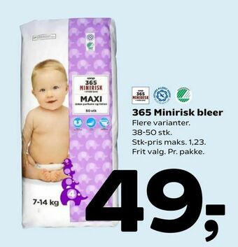 365 Minirisk bleer