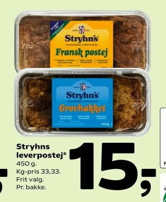 Coop 365 Stryhns leverpostej tilbud