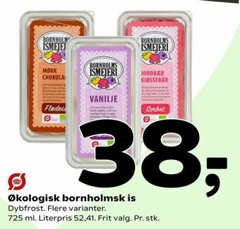 Coop 365 Økologisk bornholmsk is tilbud