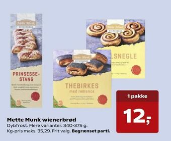 Mette Munk wienerbrød