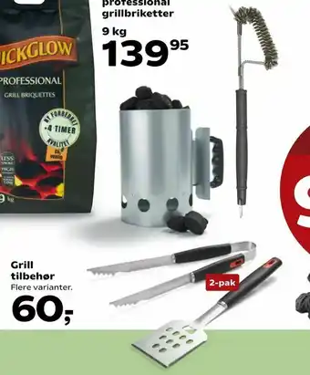 Kvickly Grill tilbehør tilbud