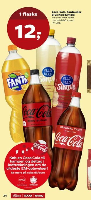 Coca-Cola, Fanta eller Blue Keld Simple