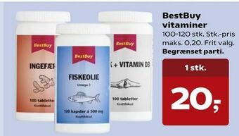 Kvickly BestBuy vitaminer tilbud