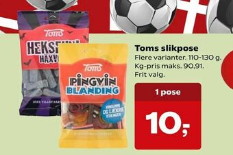 SuperBrugsen Toms slikpose tilbud