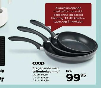 Kvickly Stegepande med teflonbelægning tilbud