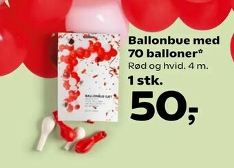 Ballonbue med 70 balloner