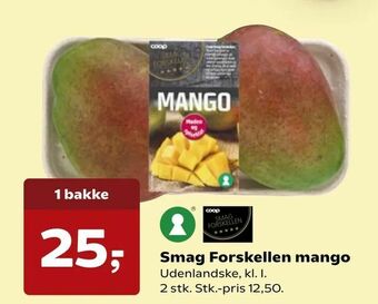Kvickly Smag Forskellen mango tilbud