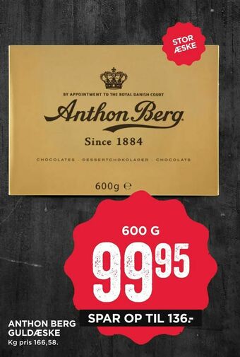 MENY Anthon berg guldæske tilbud