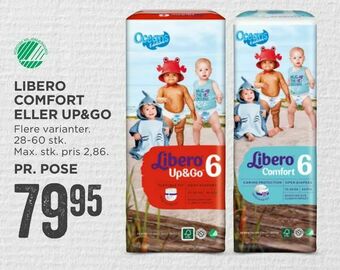 MENY Libero comfort eller up&go tilbud