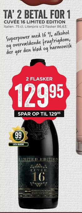 MENY Cuvée 16 limited edition tilbud
