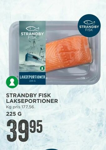 MENY Strandby fisk lakseportioner tilbud