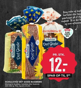 MENY Schulstad det gode rugbrød tilbud