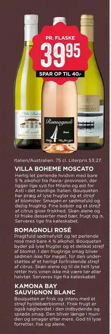 MENY Romagnoli rosé tilbud