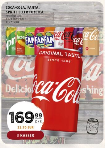 Scandinavian Park Coca cola tilbud