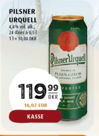 Scandinavian Park Urquell øl tilbud