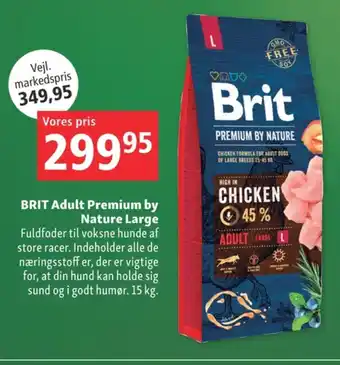 Maxi Zoo Brit premium hundefoder tilbud