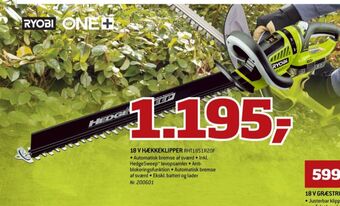 Ryobi hækkeklipper