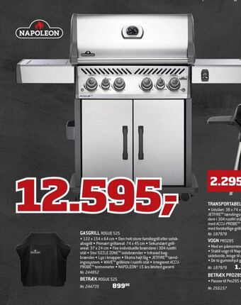 Bygma Napoleon gasgrill tilbud