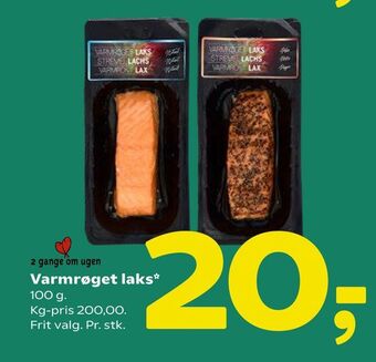 Coop 365 Varmrøget laks tilbud