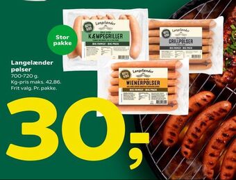 Coop 365 Langelænder pølser tilbud