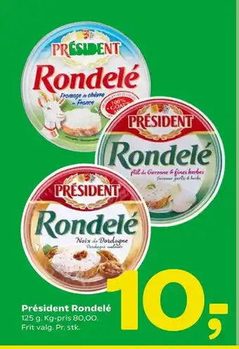 Coop 365 Président Rondelé tilbud