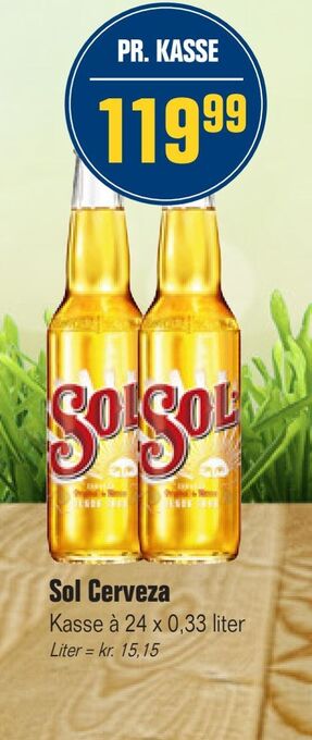 Otto Duborg Sol Cerveza tilbud