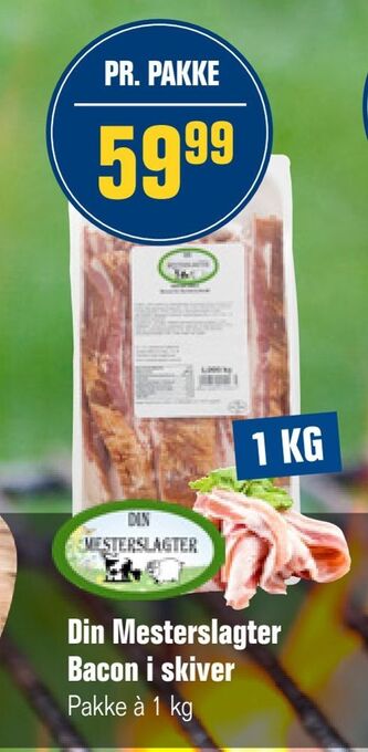 Otto Duborg Din Mesterslagter Bacon i skiver tilbud