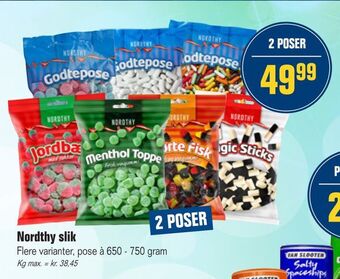 Otto Duborg Nordthy slik tilbud