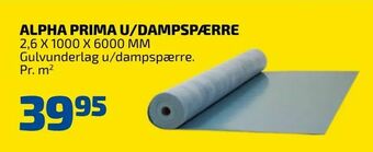 Davidsen Alpha prima u/dampspærre tilbud